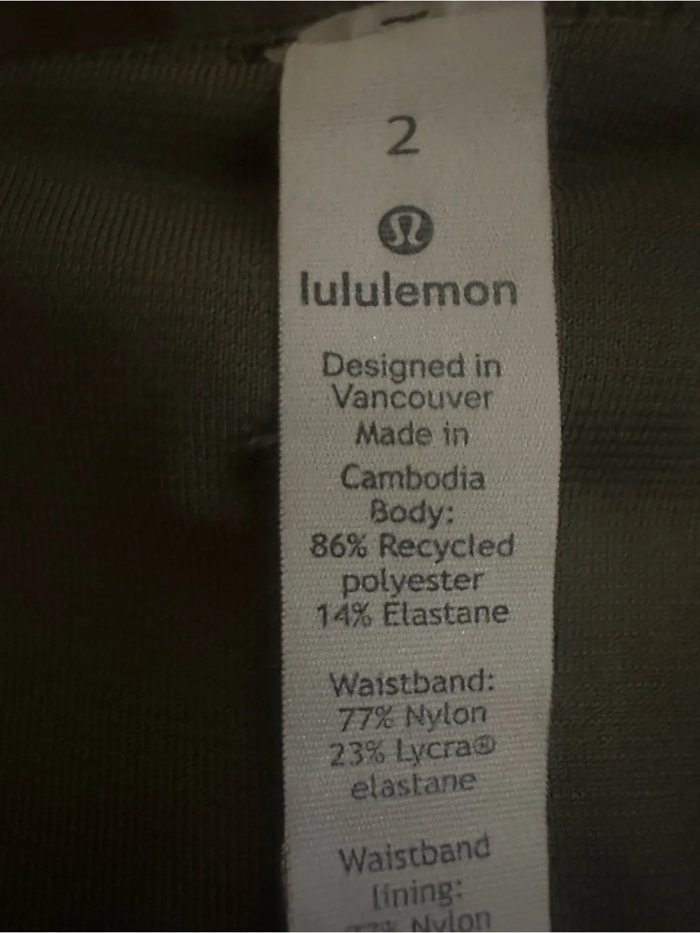 Lululemon Speed Up Shorts Hi-Rise 2.5” Sage Green Size 2, Excellent Condition!